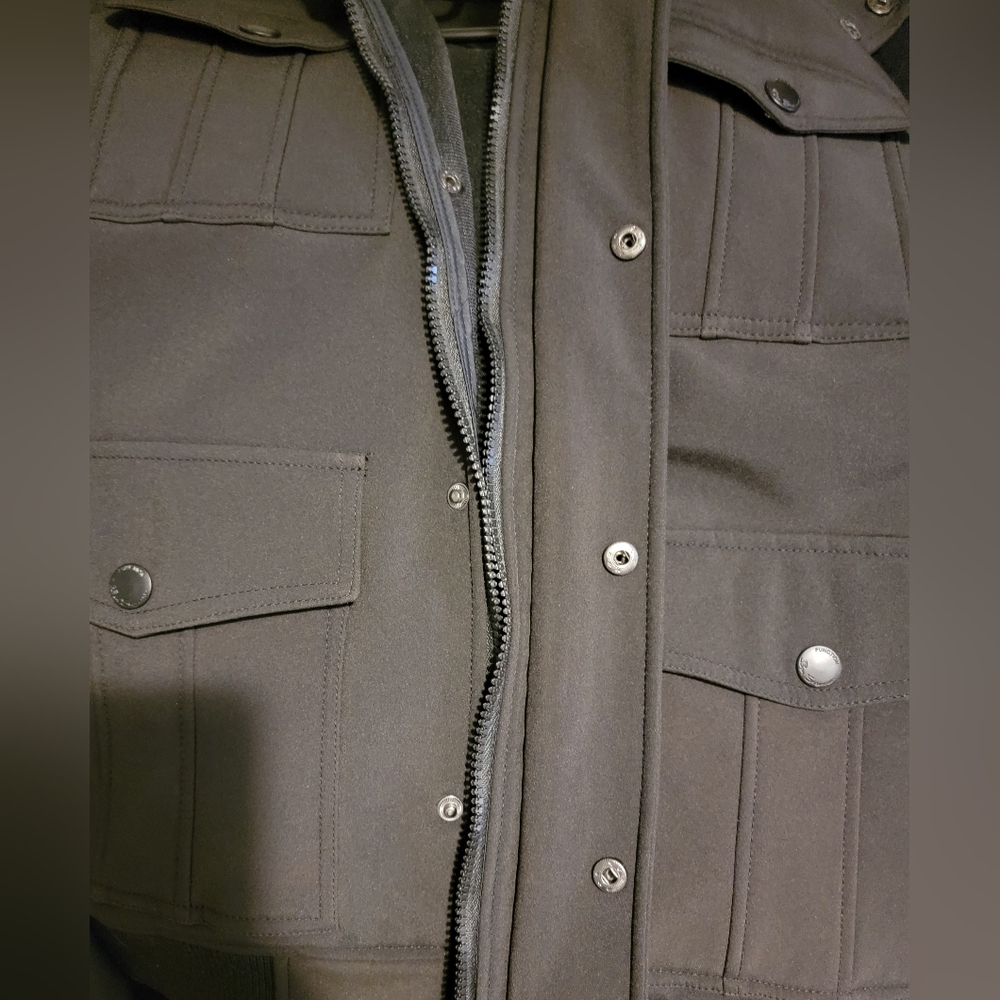 NWT Ben Sherman Soft Shell Hooded Jacket-Large - Picture 13 of 15
